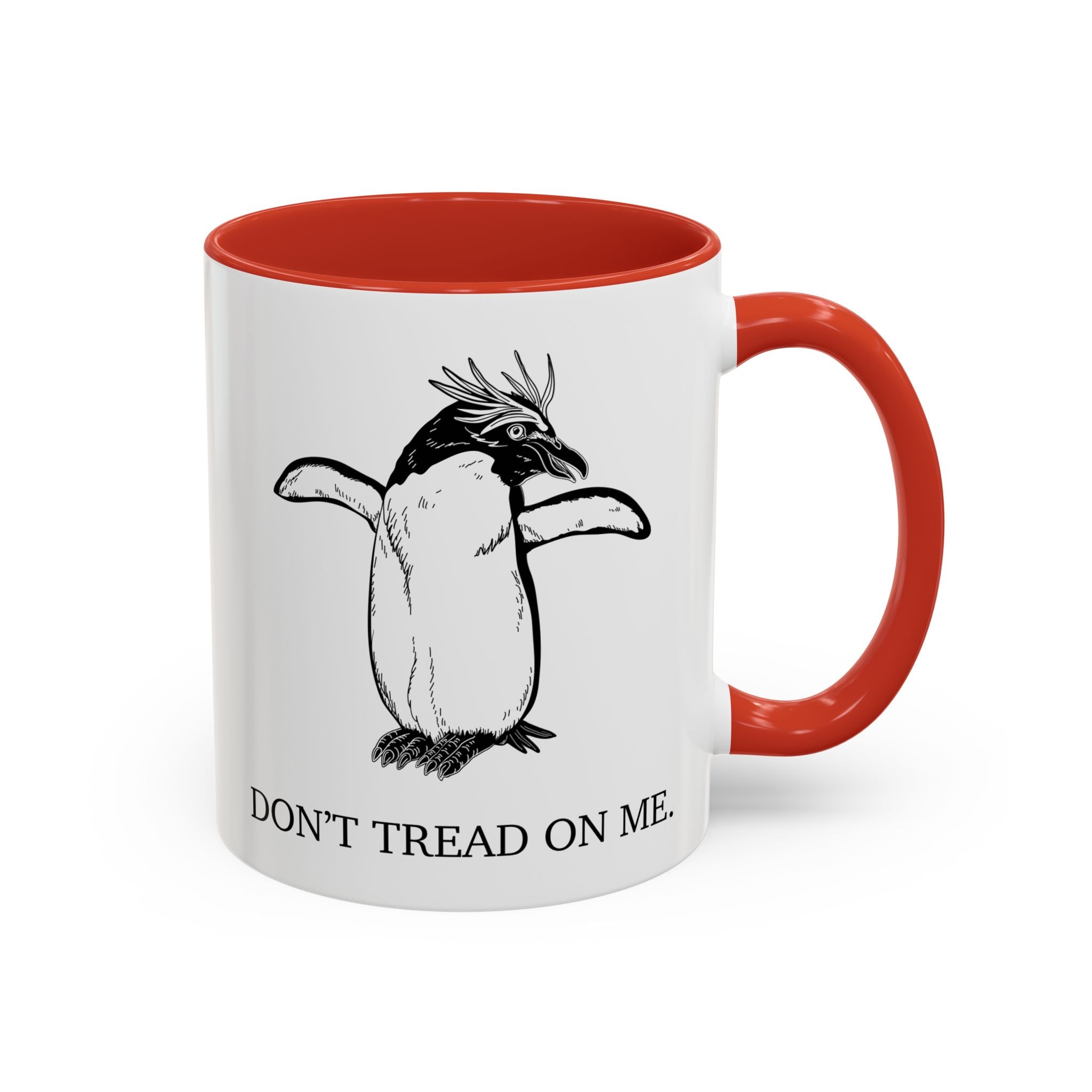 Don't Tread on Me, Penguin / Coffee Mug
