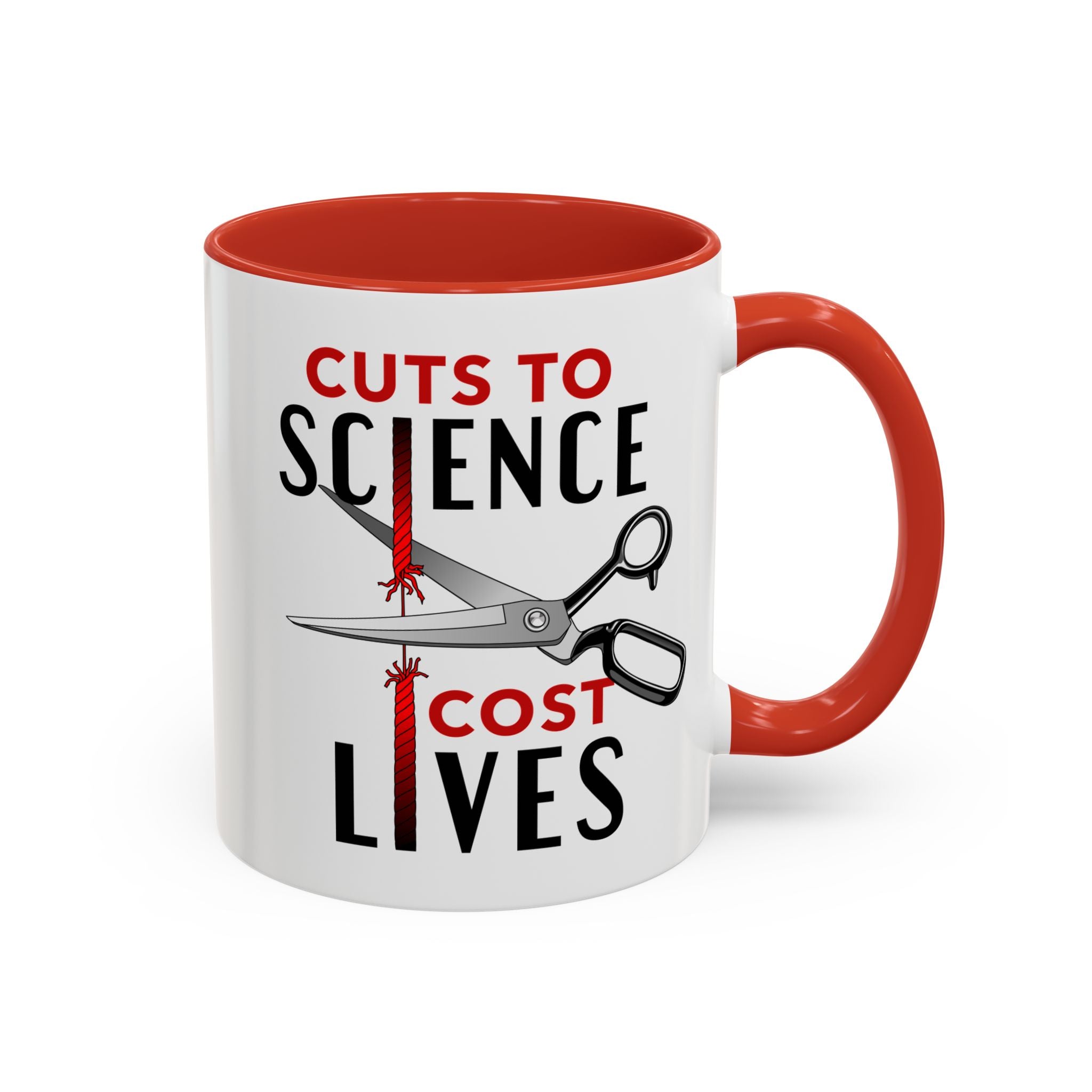 Cuts to Science Cost Lives / Coffee Mug