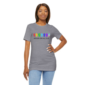 Americans Come in All Colors, Resistance Fist / T-Shirt