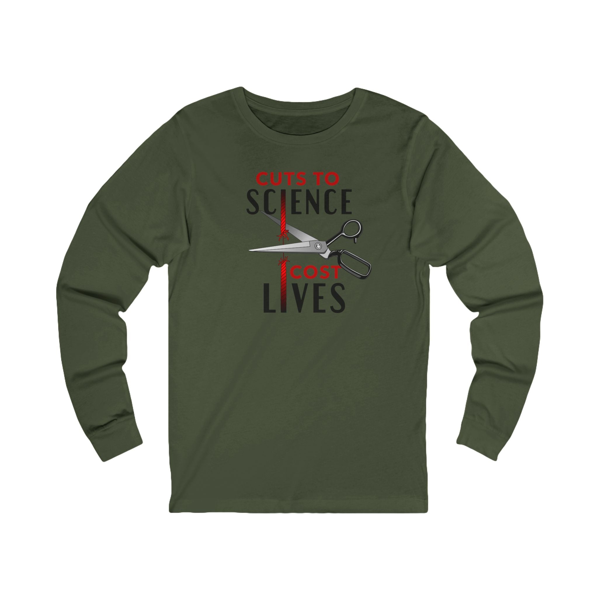 Cuts to Science Cost Lives / Long Sleeve
