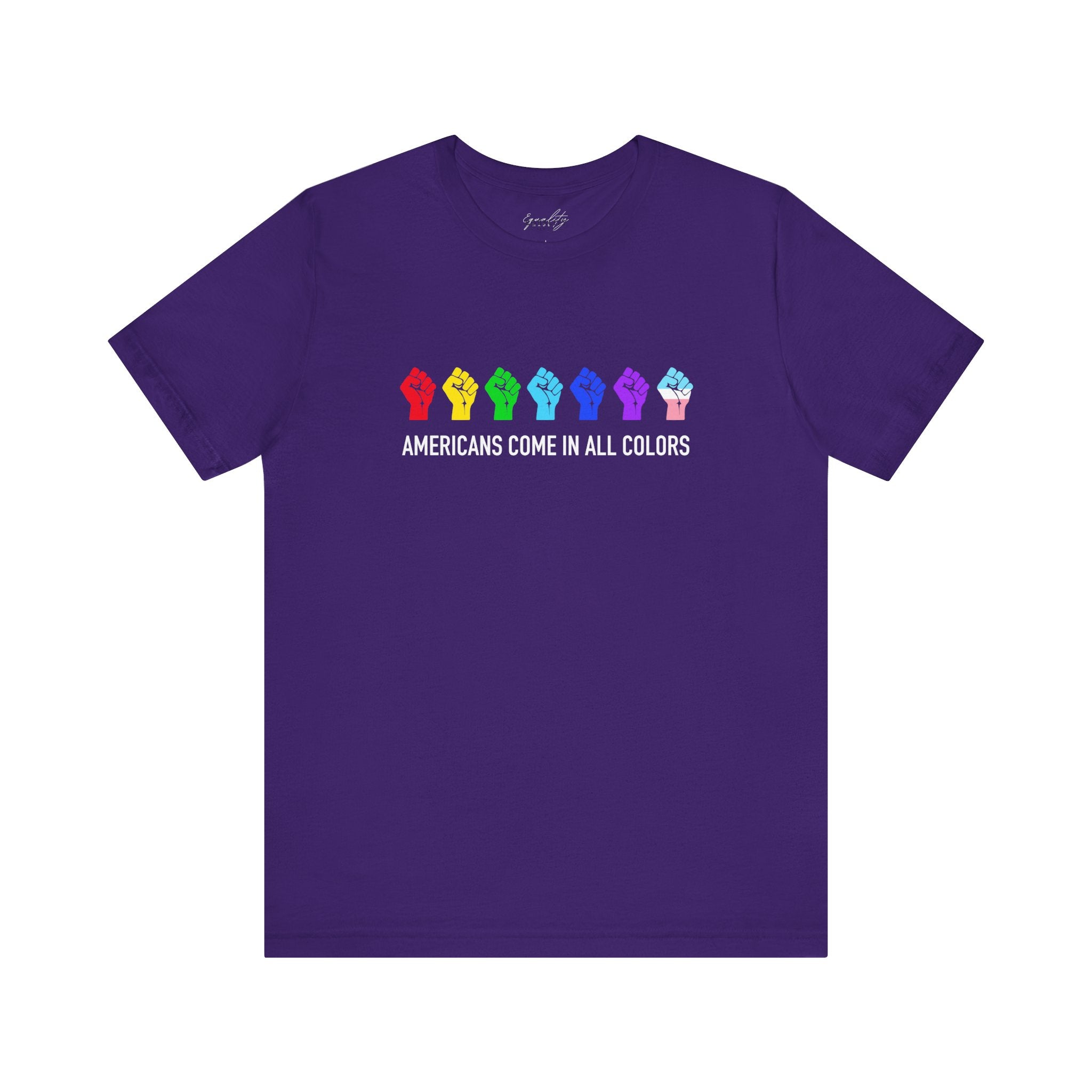 Americans Come in All Colors, Resistance Fist / T-Shirt