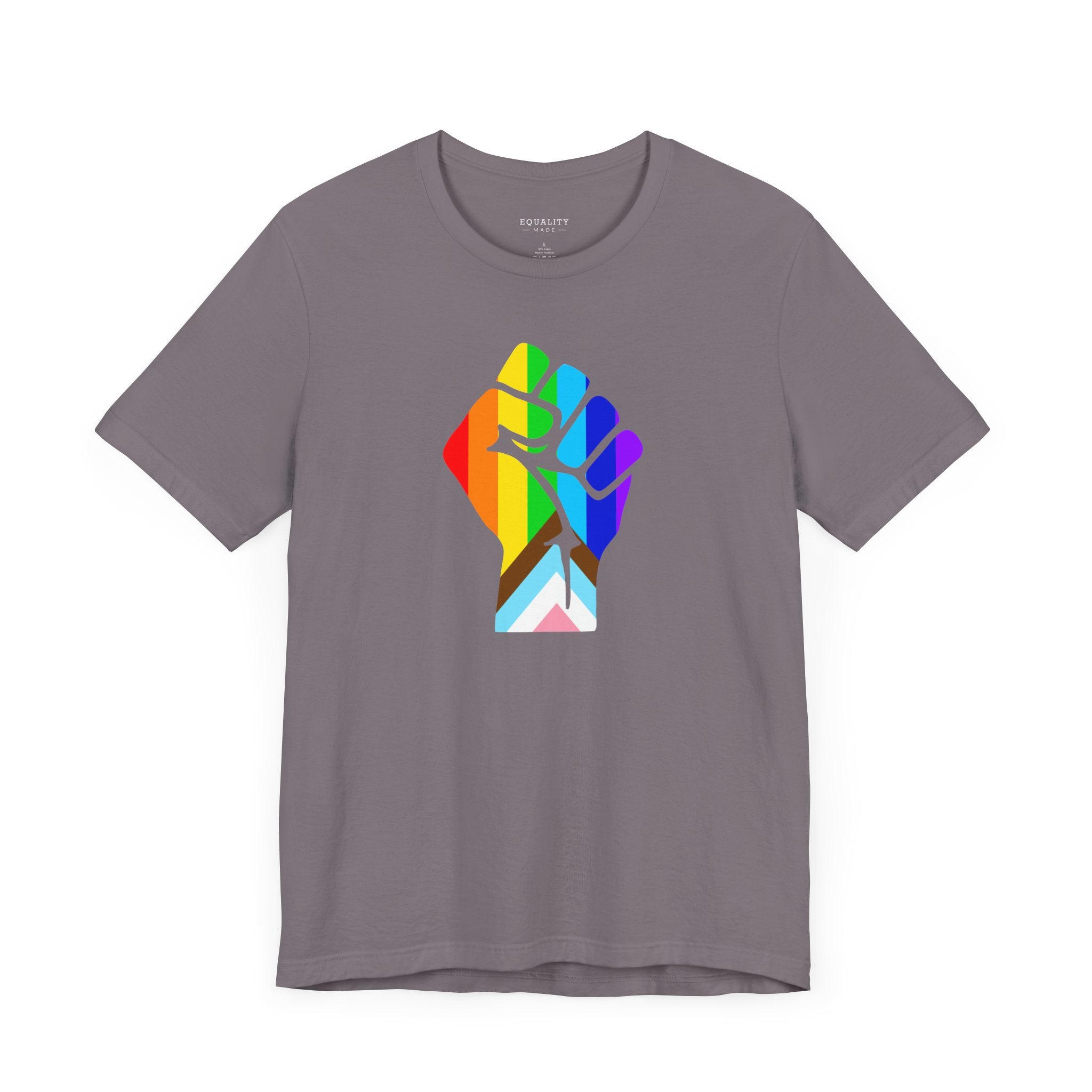 LQBTQ+ Resistance Fist / T-Shirt