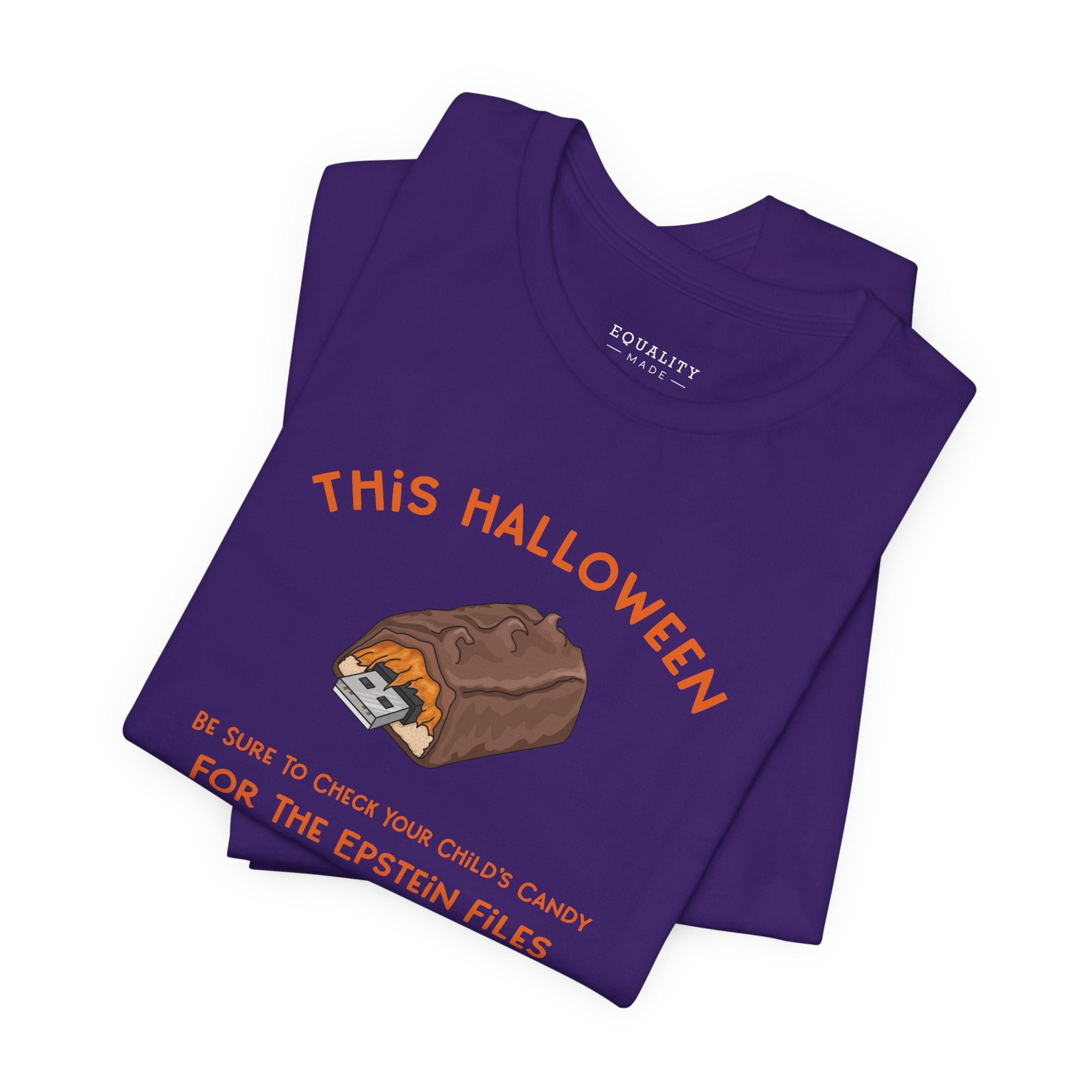 This Halloween, Check Your Candy for the Epstein Files! / T-Shirt