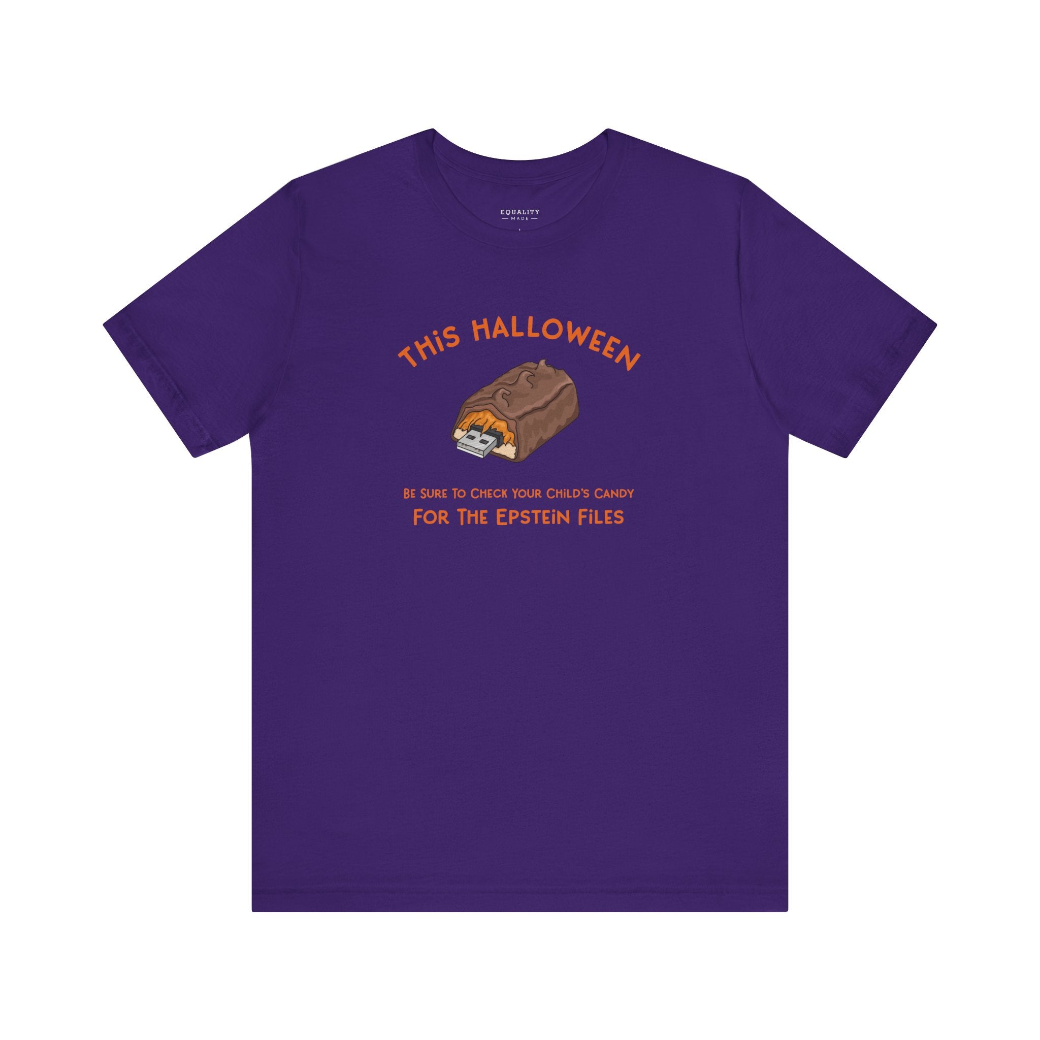 This Halloween, Check Your Candy for the Epstein Files! / T-Shirt
